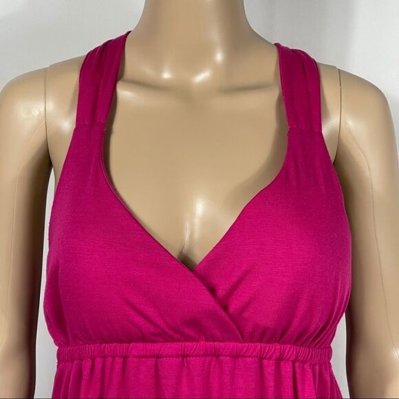 Allison Brittney Pink Midi Dress - Picture 3 of 9